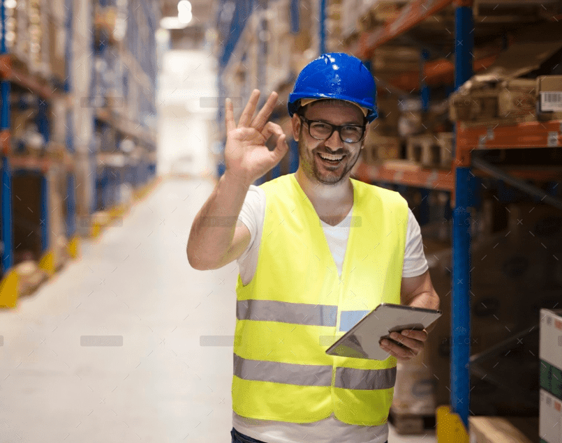 demo-attachment-902-warehouse-worker-standing-large-storage-center-showing-ok-hand-gesture-satisfied-delivering-goods