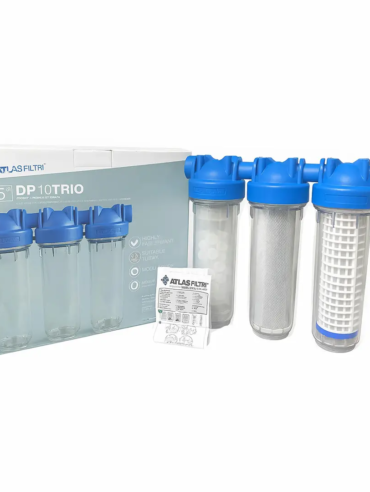 Atlas Filtri DP Trio 10 İnç Üçlü Filtre Housing