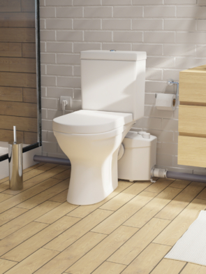 SFA SANIPRO XR WC Atık Su Öğütücü ve Terfi Ünitesi resmî görsel 1