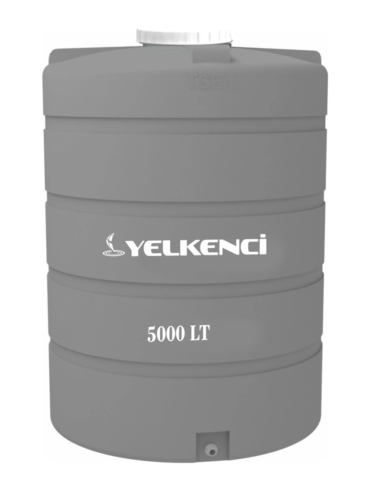 Yelkenci Dikey 5000 L Güçlendirilmiş Polietilen Su Deposu