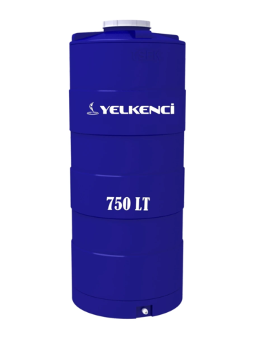 Yelkenci Dikey 750 L Dar Polietilen Su Deposu